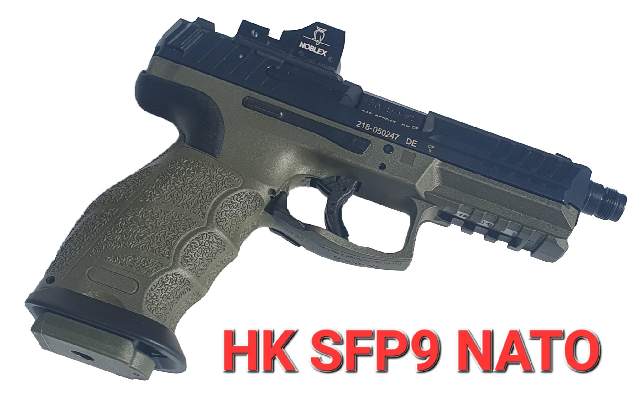 HK SFP9 NATO Halbautomatische Pistole 9 mm Luger